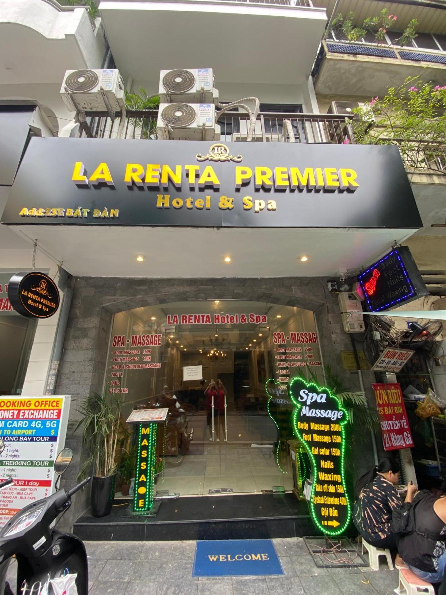La Renta Premier Hotel & Spa Hanoi Exteriör bild