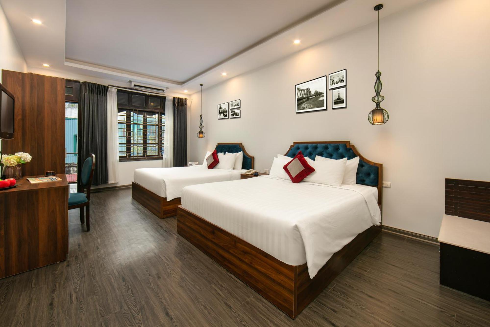 La Renta Premier Hotel & Spa Hanoi Exteriör bild