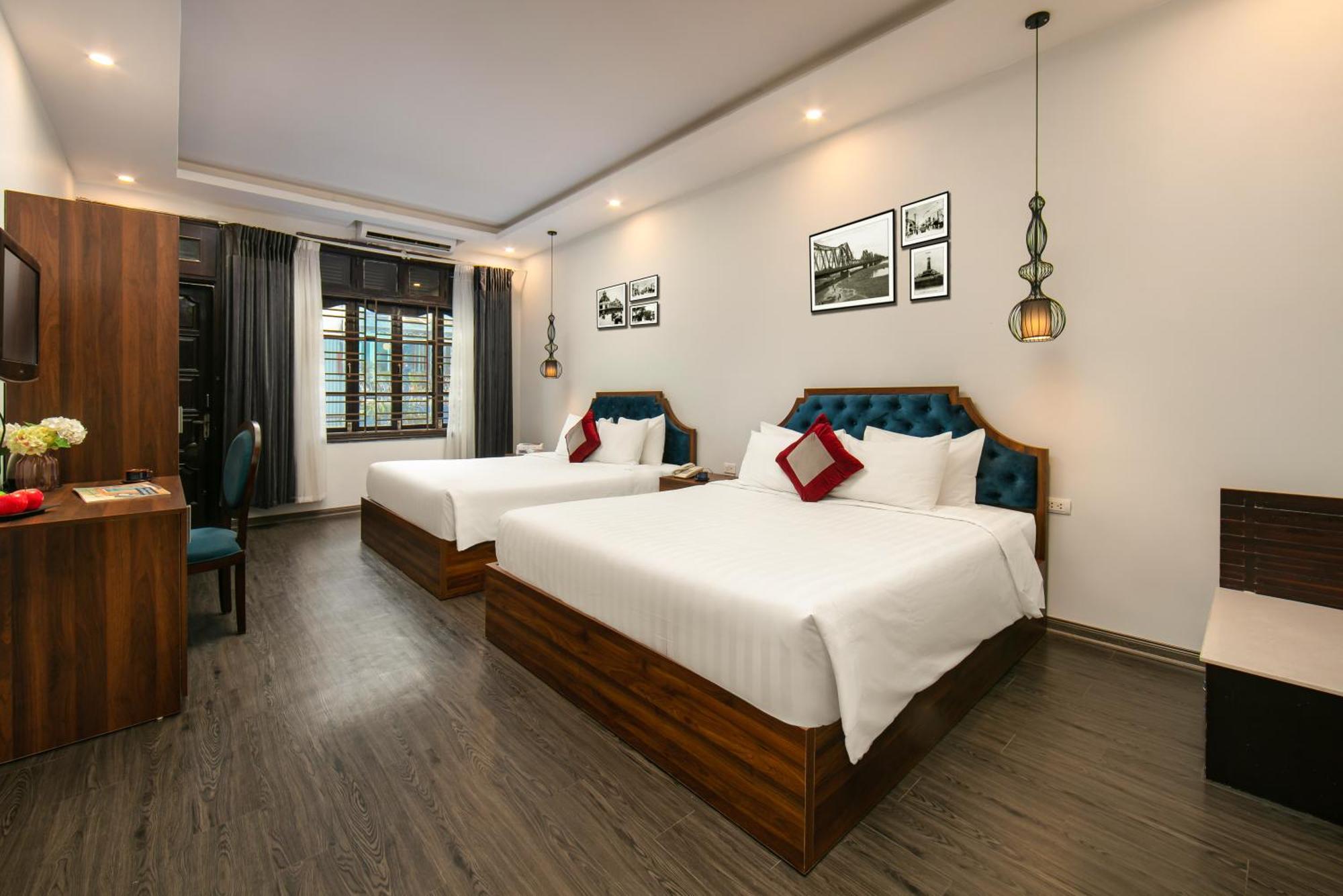 La Renta Premier Hotel & Spa Hanoi Exteriör bild